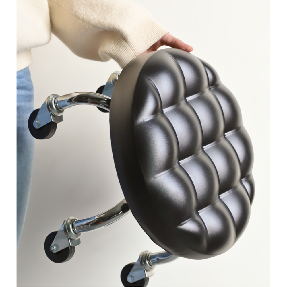 패디시술의자 좌식 바퀴달린 앉은뱅이 낮은 이동식 작업의자