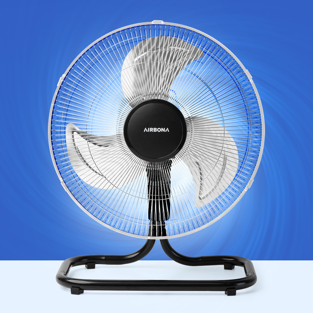 [좌우회전형] 대형선풍기 업소용 공업용 산업용 바닥 앉은뱅이 메탈 선풍기 MF1230 제품 이미지