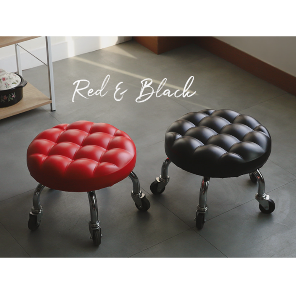 패디시술의자 좌식 바퀴달린 앉은뱅이 낮은 이동식 작업의자