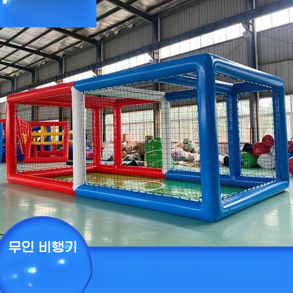 드론 경기장 축구 프레임 울타리 연습 비행 대회 고정식 에어 훈련 부스 4x4x3 - 상세 이미지 3