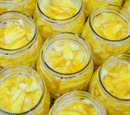 규린이네 파인애플청 수제청 과일청 차 답례품 추석 선물세트 카페 납품 500g