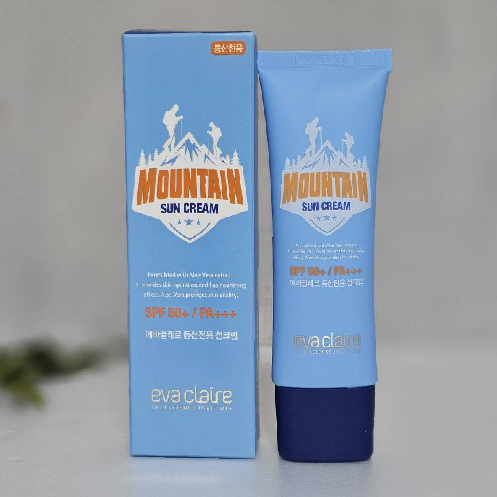 에바끌레르 자외선차단 기능성 화장품 마운틴 선크림 50ml(2개) 이미지 6