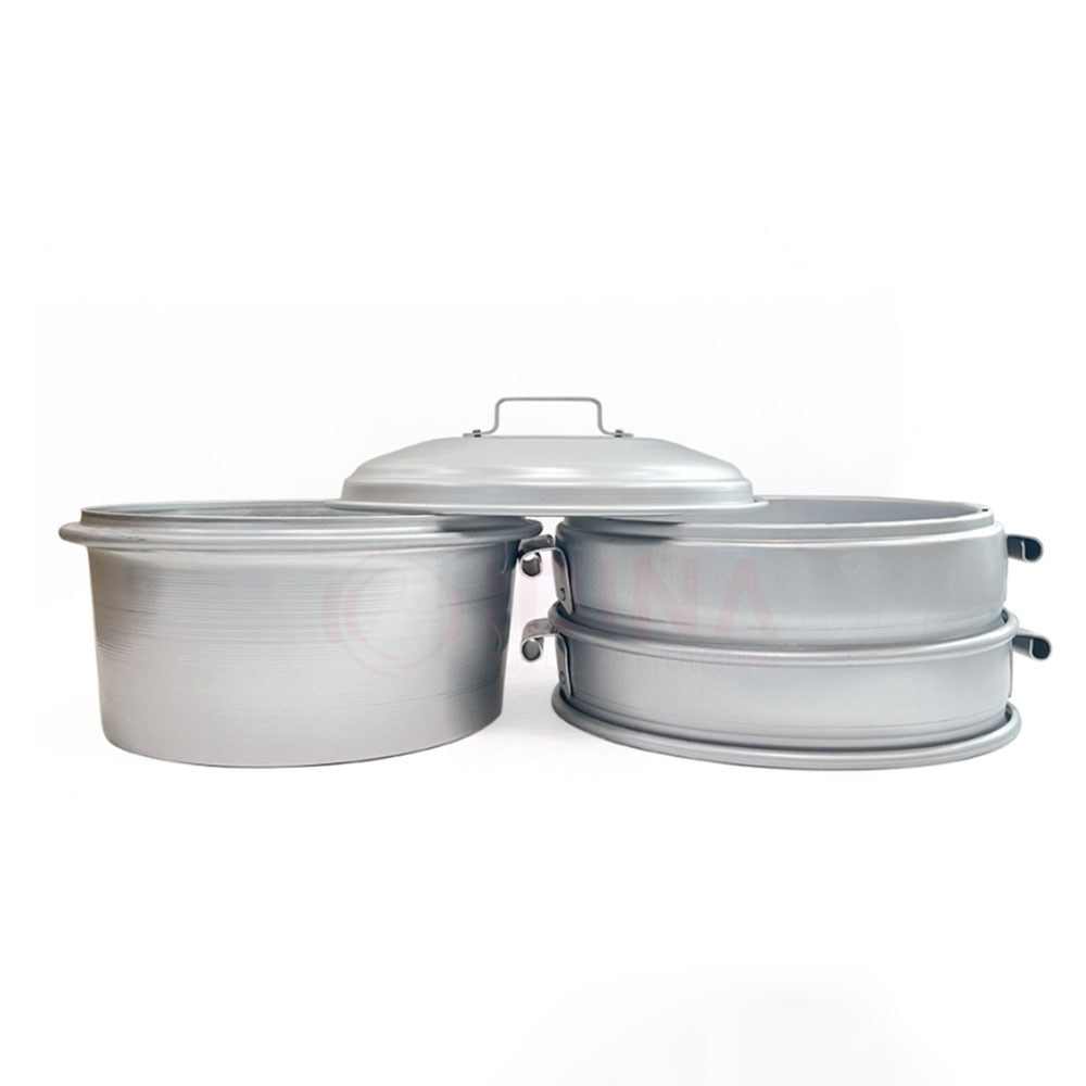업소용만두찜기 급식 대형 찜솥 냄비 뚜껑소 - 상품 이미지