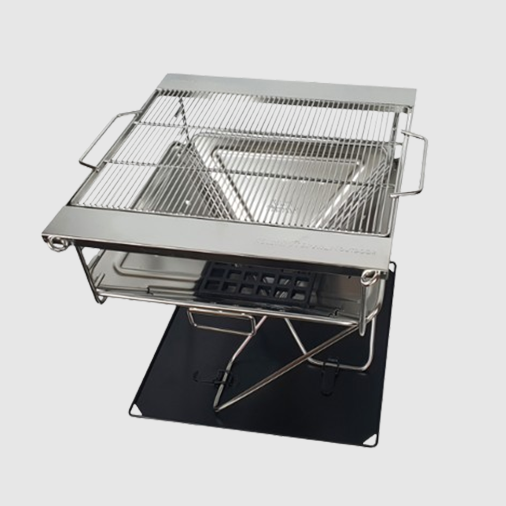 바베큐 그릴 화로대 펜션 야외용 접이식 가정용 업소용 불판 석쇠 숯불 화로 야외 캠핑