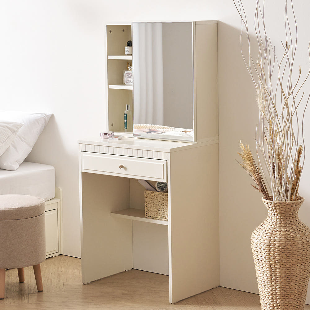 미카엘 600폭 화장대 실내 배치 예시