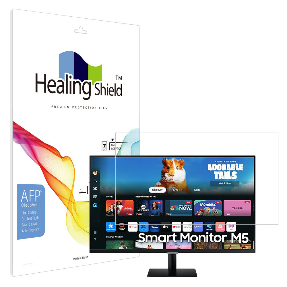 삼성 2024 스마트모니터 M5 M50D 32 올레포빅 액정보호필름