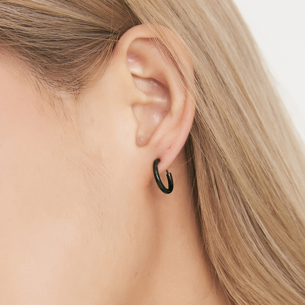 남자 귀찌 이어커프 링 써지컬스틸 귀걸이 귀안뚫는귀걸이