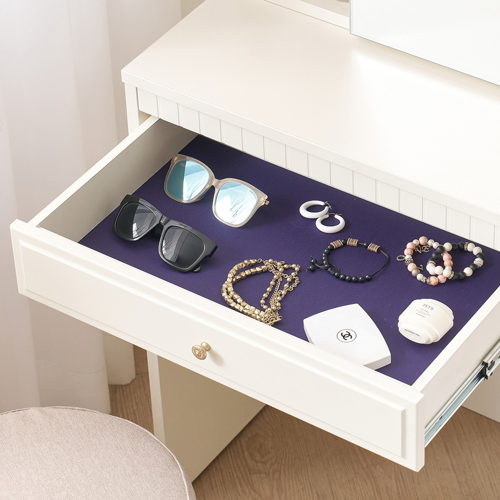 미카엘 600폭 서랍 수납 화장대