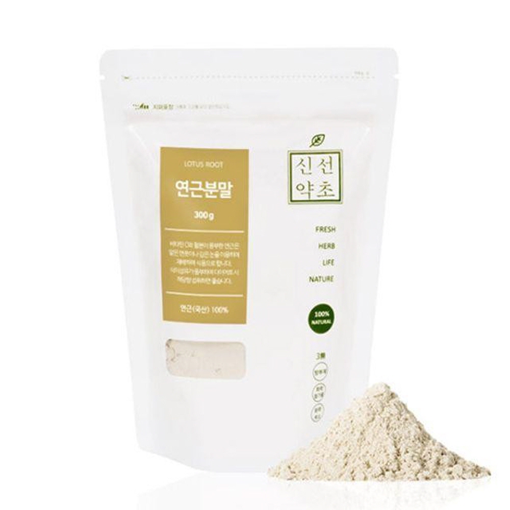 연근가루 임산부 효능 국내산 분말 300g - 상세 이미지 2