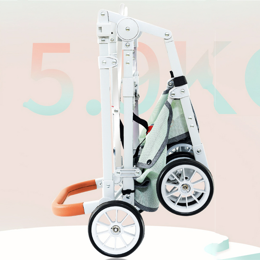 개과천선 차밍 반려동물 유모차 강아지 고양이 개모차 원터치 접이식 3in1