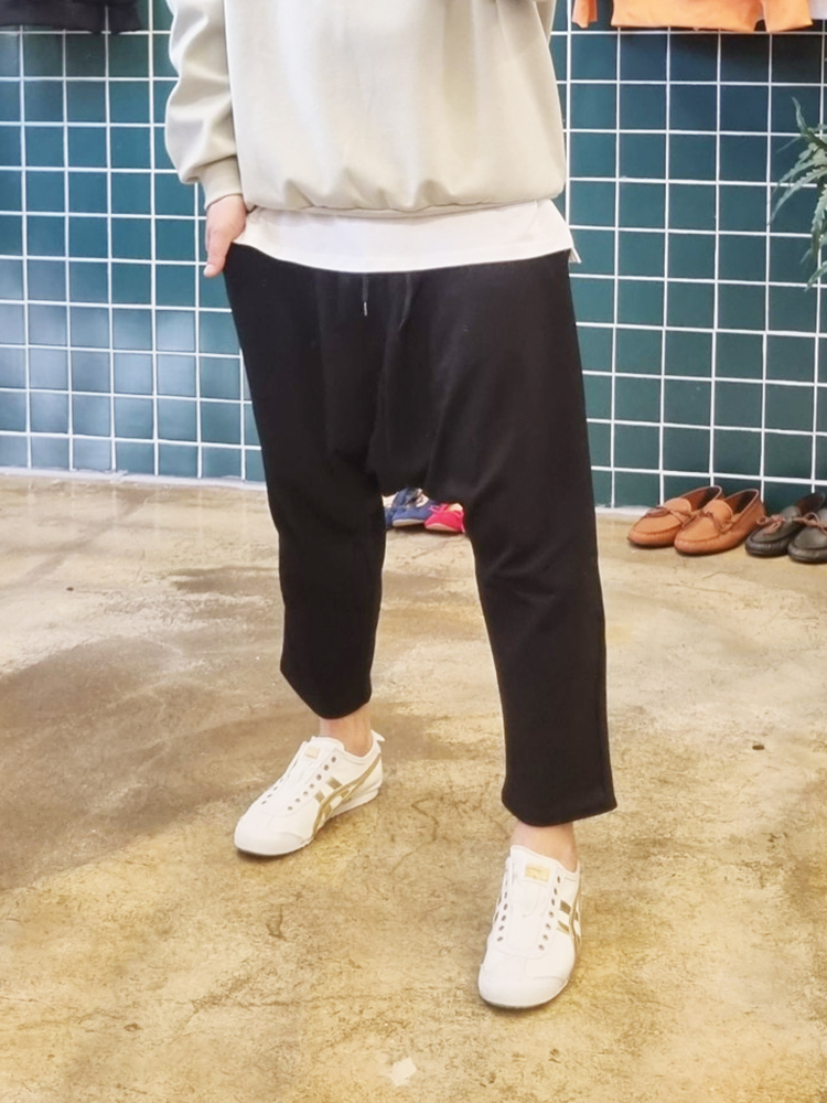 (무배)봄 여름 가을 몸빼 스판 배기바지 - 상품 이미지