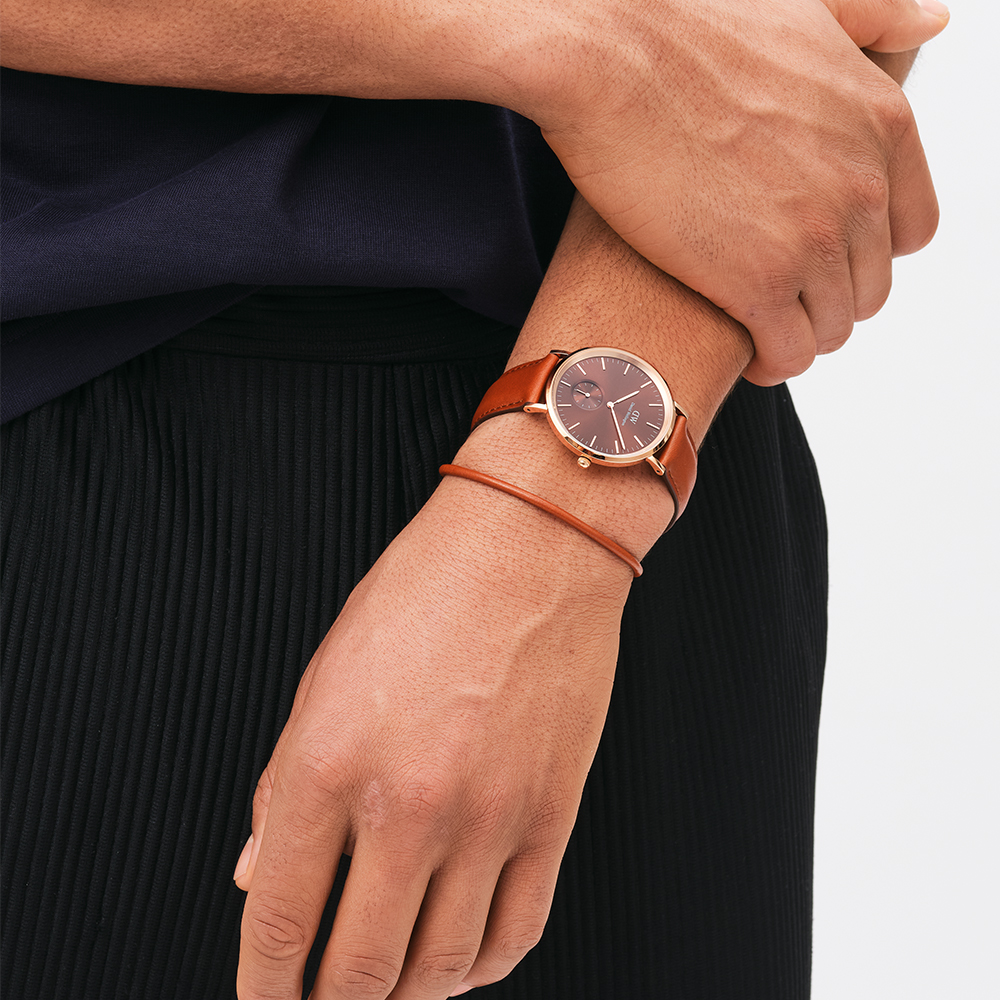 다니엘 웰링턴 PERFECT PAIR ST MAWES BRACELET 가죽 레이어링팔찌 - 상세 이미지 5