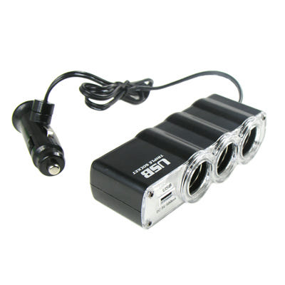 프리컴퍼니 차량용 시가 소켓 3포트3구 WF-0120 시가잭시거잭 자동차 소켓 멀티 USB 1포트1구 충전 port