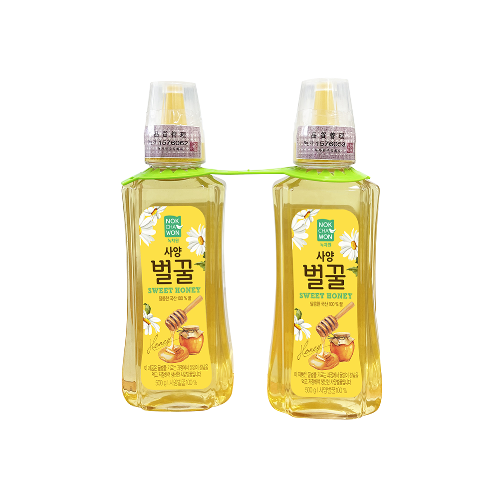 [녹차원] 사양벌꿀 500g 1+1 - 상품 이미지