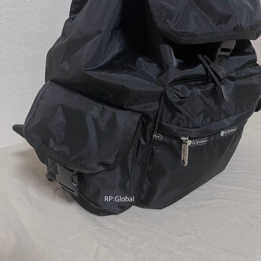 레스포삭 보이저 클래식 라지 백팩 블랙 경량 배낭 Voyager Rucksack RP Global
