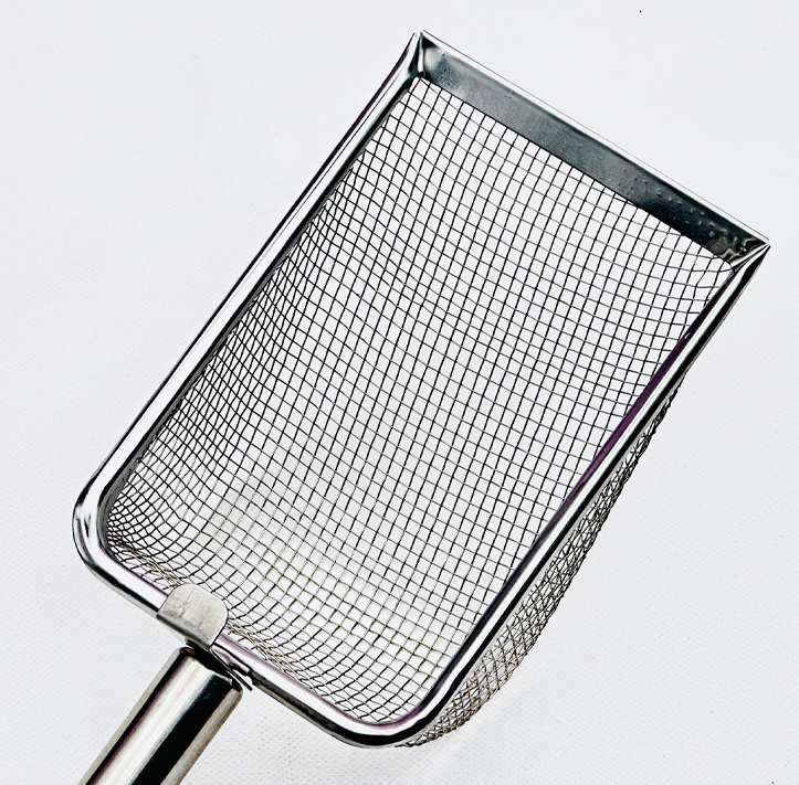 랩캣 고양이 모래삽 스테인리스 화장실 촘촘삽 슈퍼 똥삽