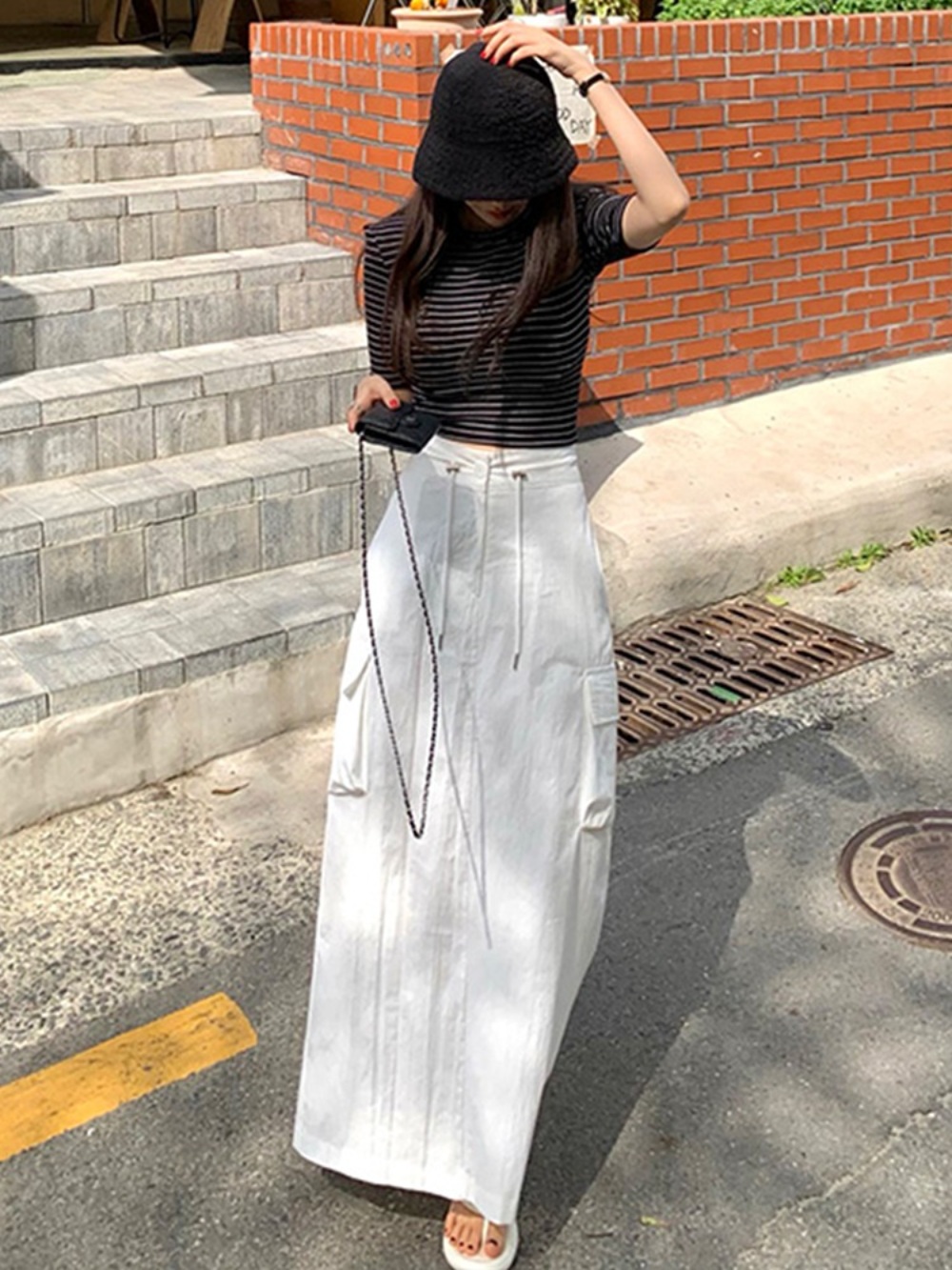 나혼자 산다 536화 박나래 카고 스커트 힙한 패셔너블 - 상세 이미지 3
