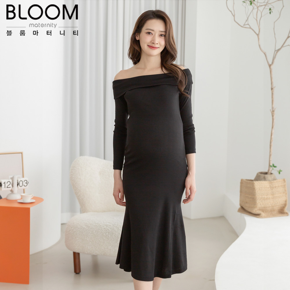 블룸마터니티 그레이스 임산부원피스