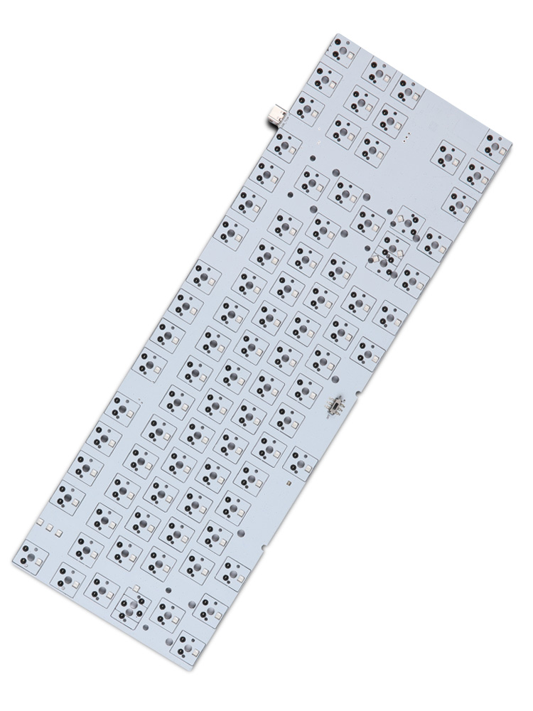 몬스타기어 KB87 아이 패드 폰 갤럭시 유 무선 블루투스 커스텀 키보드 LED PCB 기판