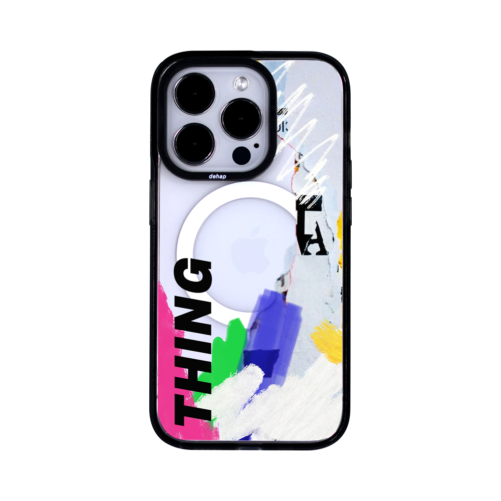 아이폰맥세이프케이스 아이폰14 프로 맥스 thing 케이스 투명 - 상품 이미지