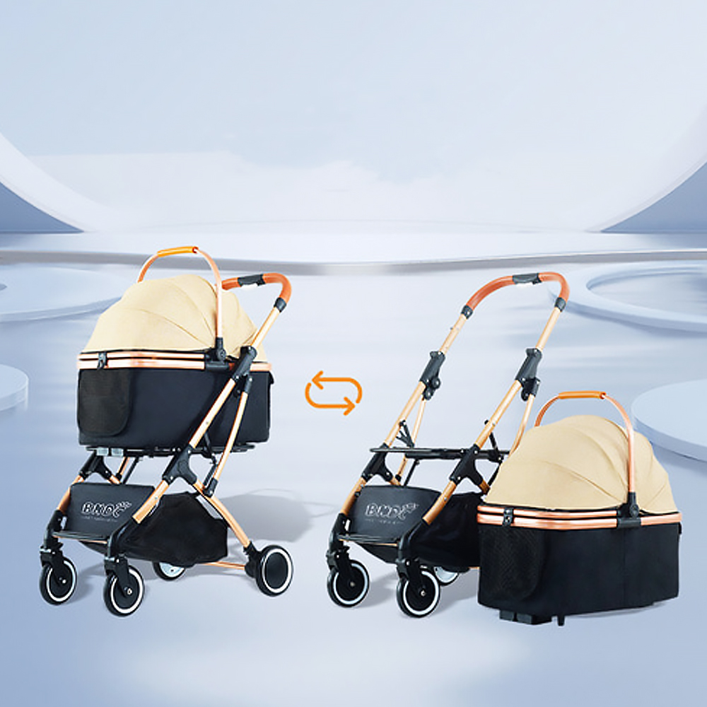 개과천선 멜로 반려동물 유모차 강아지 고양이 개모차 원터치 접이식 3in1