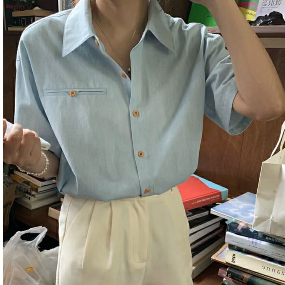 선재 업고 튀어 김혜윤 임솔 블라우스 하이틴 오피스 - 메인 이미지