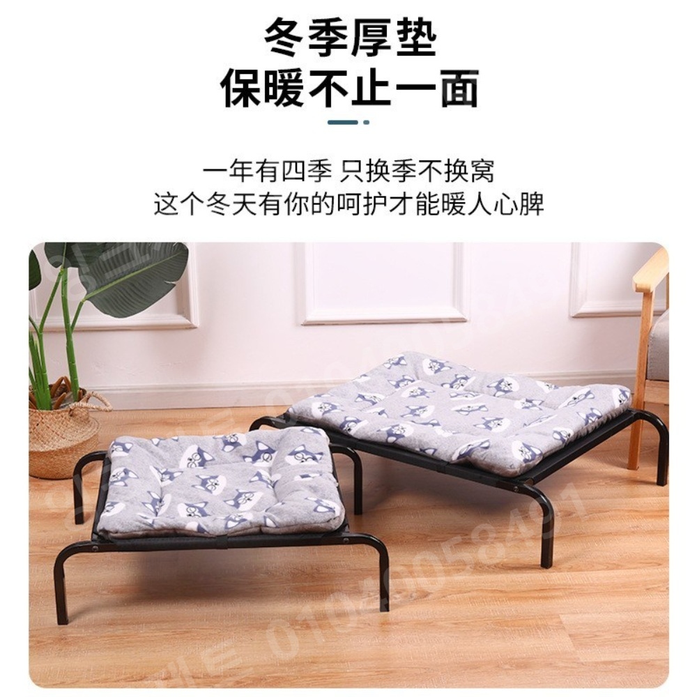 대형견 해먹 접이식 메쉬 방석 그늘막 로우체어 진돗개 - 상세 이미지 4