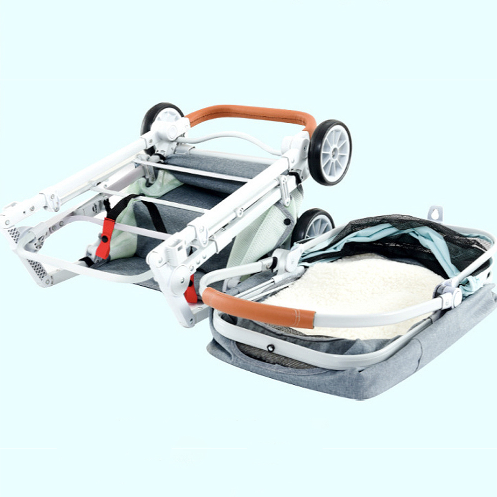 개과천선 차밍 반려동물 유모차 강아지 고양이 개모차 원터치 접이식 3in1