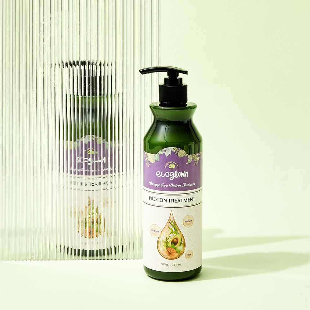 에코글램 데미지 케어 단백질 트리트먼트 500ml - 상세 이미지 4