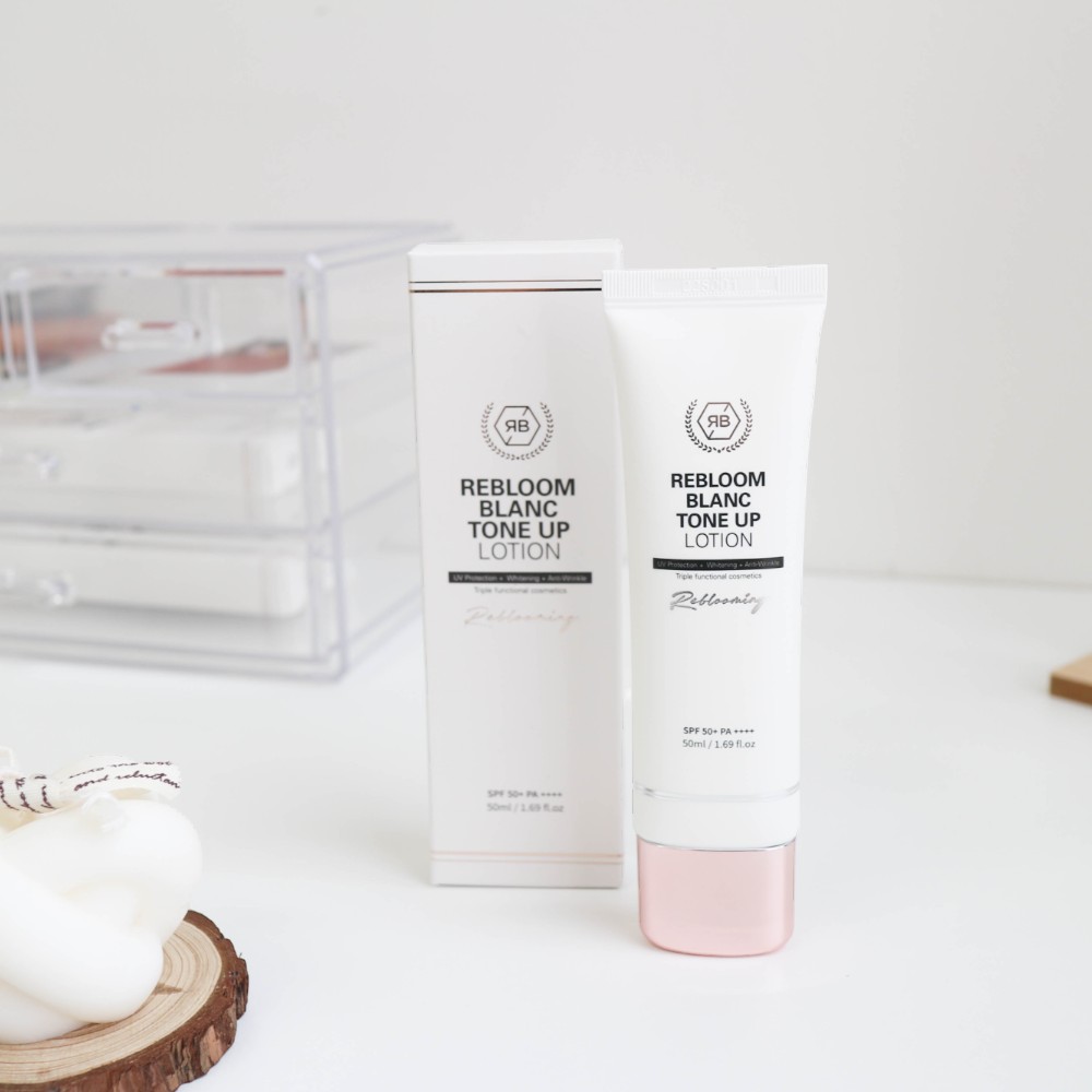 리블 리블룸 블랑 톤업 로션 50ml 미백주름개선 EWG그린 자외선차단 에스테틱 - 상세 이미지 2