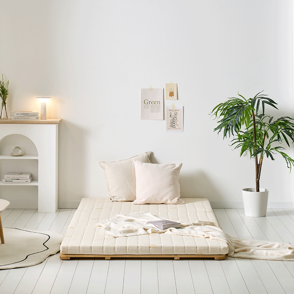 부온디 단단한 낮은 토퍼 매트리스 허리에 좋은 건강한 탄탄한 딱딱한 슈퍼 싱글 퀸 원룸 사이즈