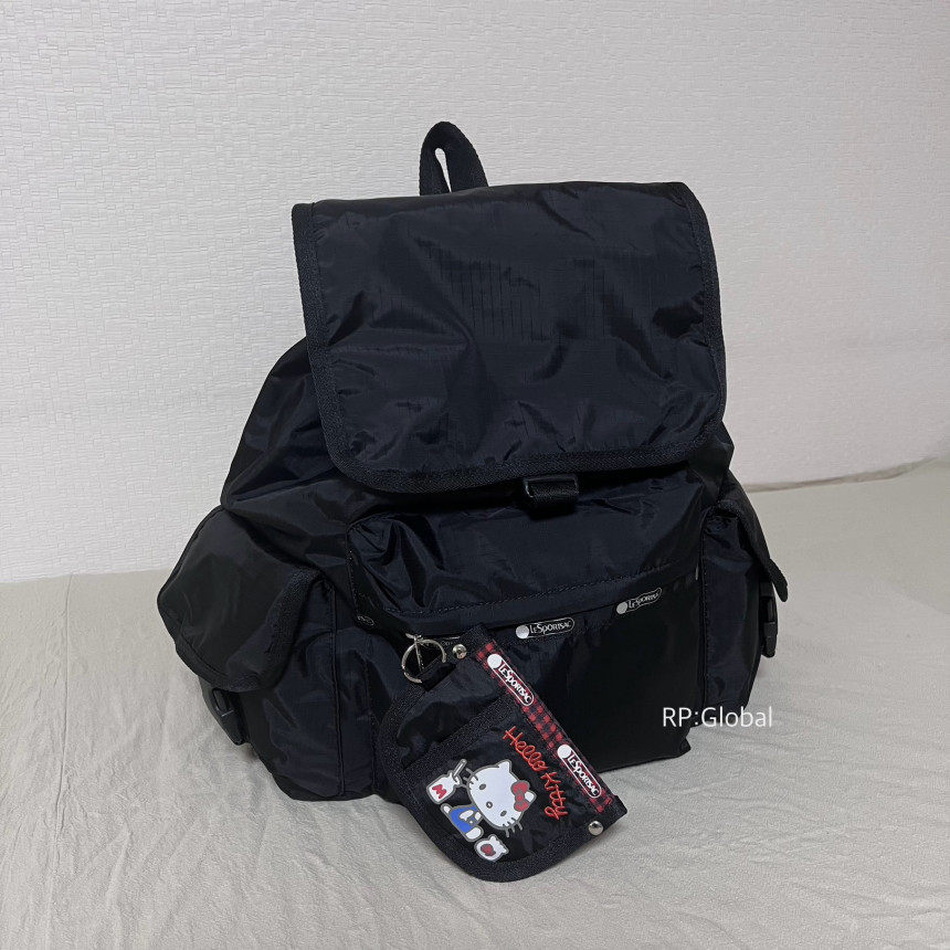 레스포삭 보이저 클래식 라지 백팩 블랙 경량 배낭 Voyager Rucksack RP Global