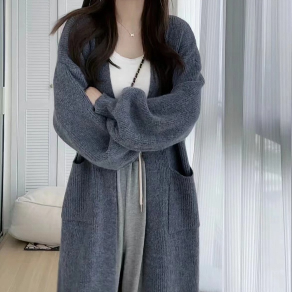 멱살 한번 잡힙시다 9회 김하늘 서정원 롱 가디건 모던 세련된 - 메인 이미지