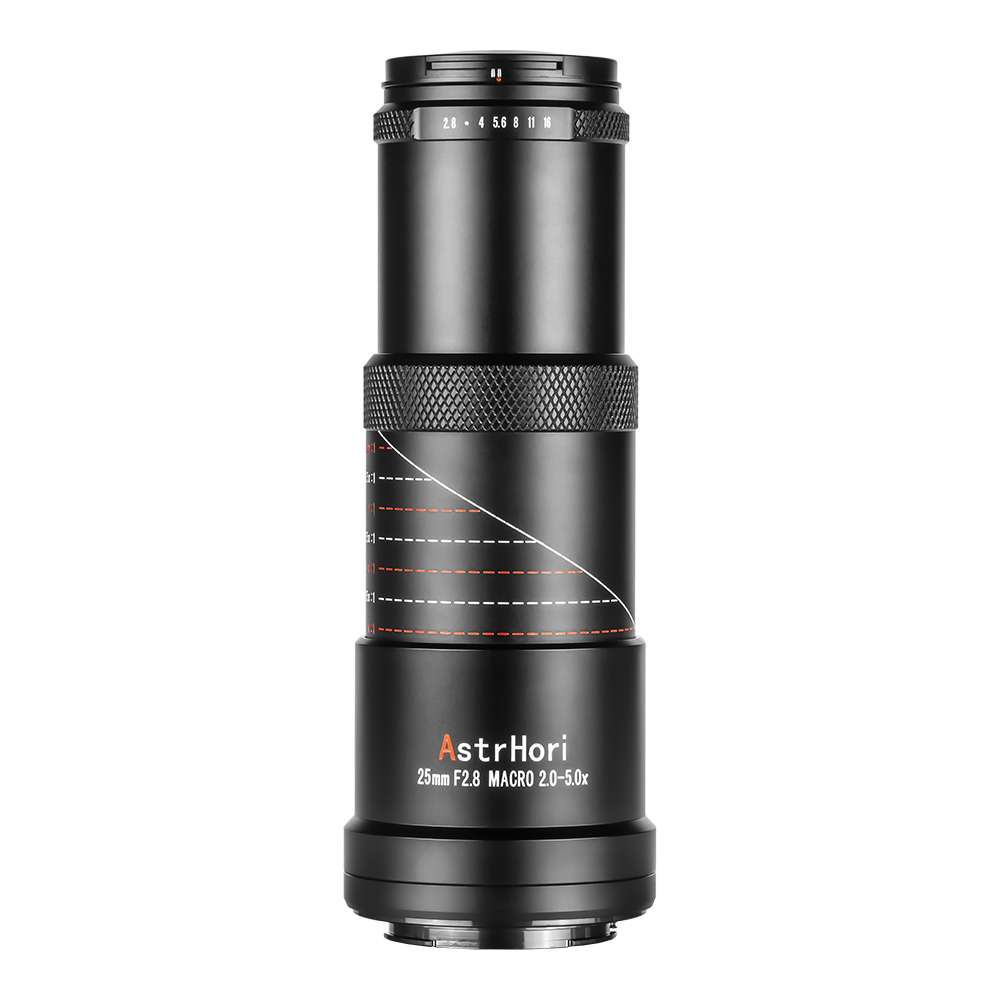 아스트로호리 25mm F2.8 L마운트 2-5 X 울트라 매크로렌즈 - 상품 이미지
