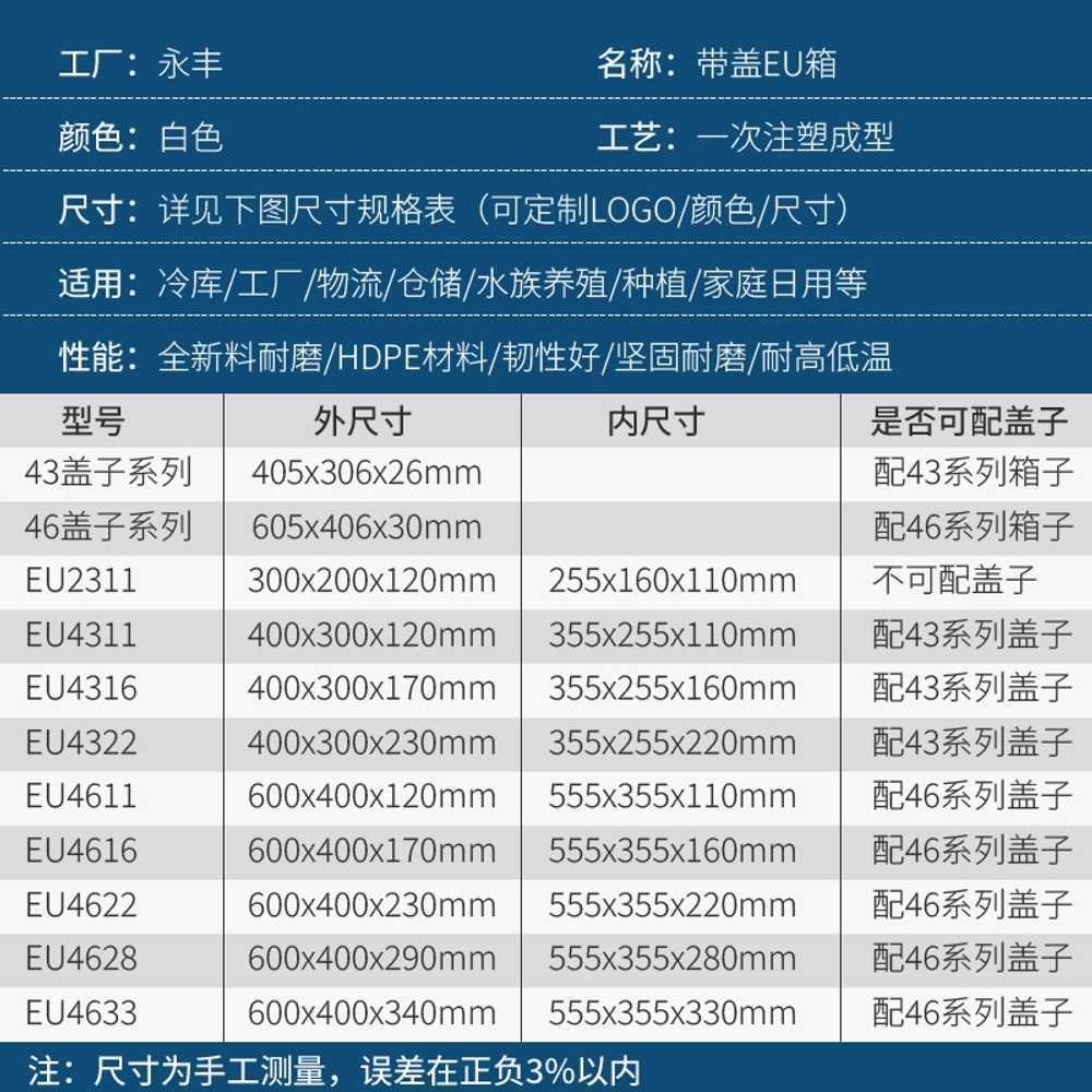 제전 박스 산업용 사각 트레이 보관 부품 케이스 정전기 방지 물류 공장 보관함 상자 공구 플라스틱 - 상세 이미지 5