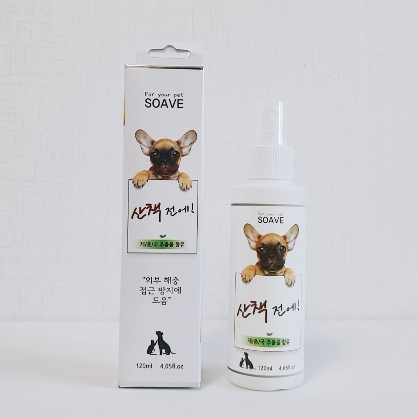 강아지 진드기 퇴치제 해충방지 기피제 120ml 이미지 7