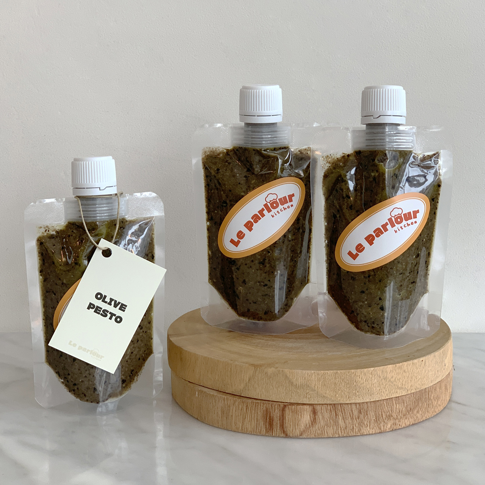 올리브 페스토 120g 쉐프가 수제로 만든 밀키트 국산 프리미엄 파스타소스 2인분 빵브런치 - 상세 이미지 4