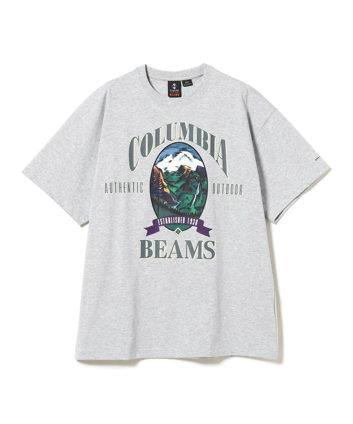 빔즈 BEAMS x 콜럼비아 columbia 반팔 티셔츠 별주 그래픽 티 3컬러 - 상세 이미지 2