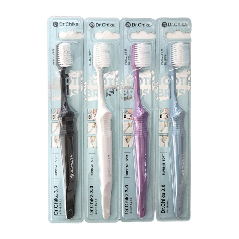 9개 세트 닥터치카 특허 받은 펜그립 칫솔 치과전용 (3종류 선택 가능) - 상세 이미지 2