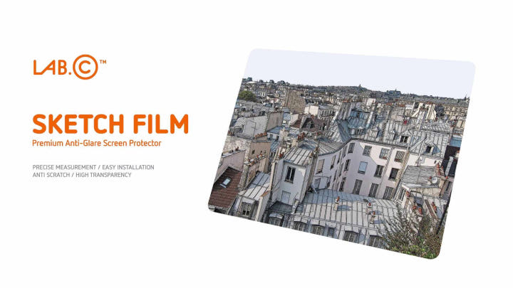 랩씨 종이질감 필름