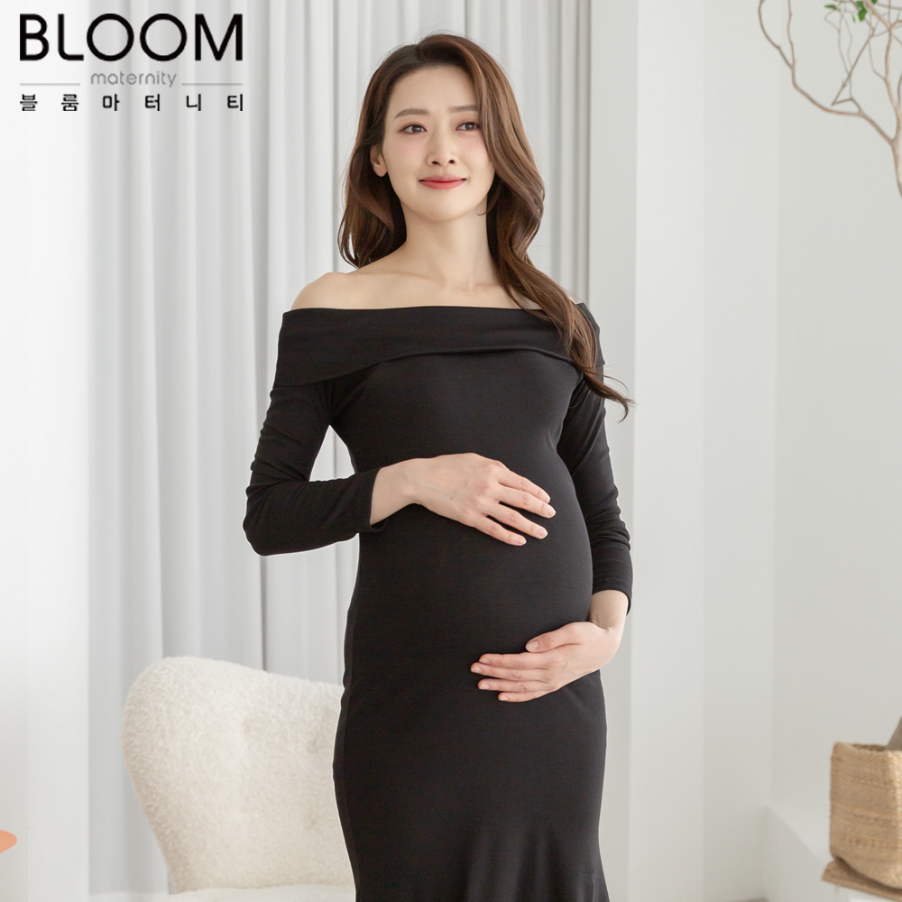 블룸마터니티 그레이스 임산부원피스 이미지 7