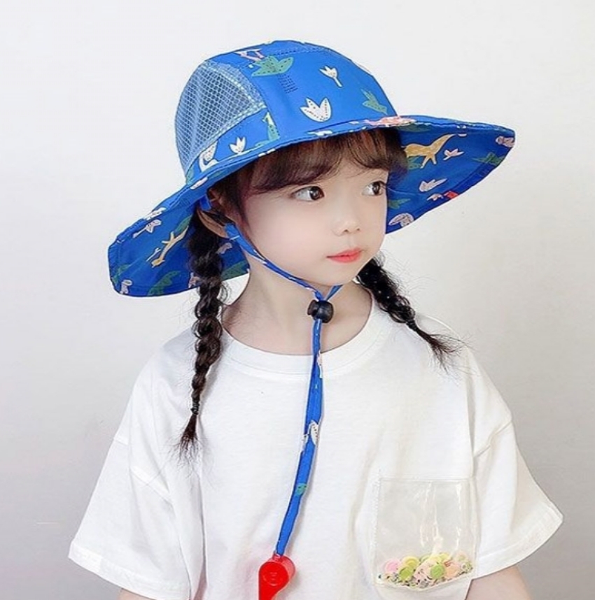 키즈버킷햇 아동 메쉬 썬햇 유아 유치원 숲체험 바깥놀이모자 나들이모자 이미지 6