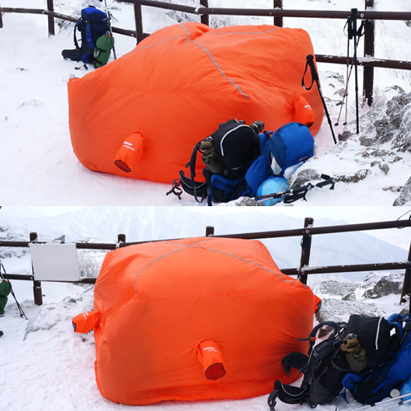 반고 스톰 쉘터 200 초경량 간이 텐트 백패킹 등산 바람막이 쉘터