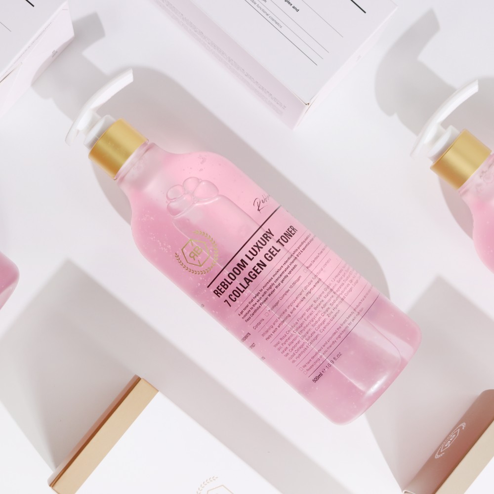 리블 리블룸 럭셔리 7 콜라겐 겔 토너 500ml 대용량 에센스토너 코스메슈티컬 - 상세 이미지 4