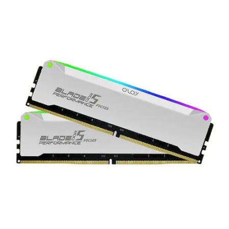 OLOy DDR5-7600 CL36 BLADE RGB White 패키지 (32GB(16Gx2))