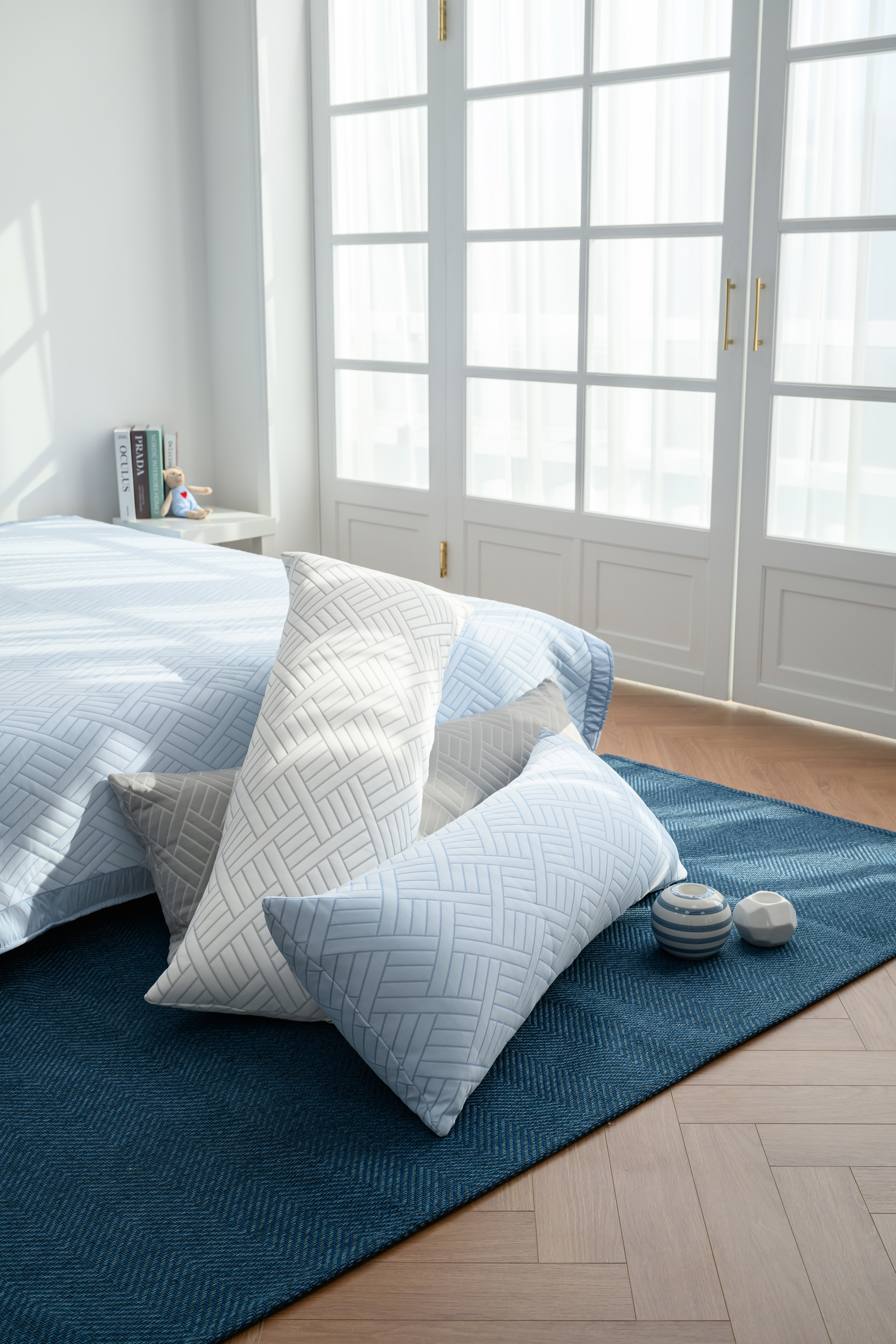 아르일랑 듀라론 쿨터치 3중직 시원한 여름 침구 바디필로우 100cmX40cm