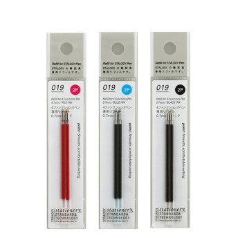 스탈로지 샤프 멀티펜 3색펜 리필심 2P 0.5mm 0.7mm - 상품 이미지