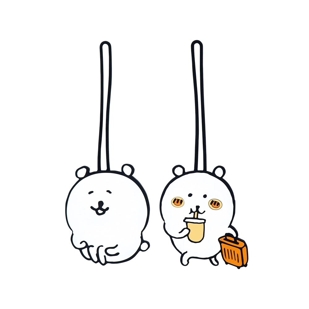 담곰이 러기지택 네임택 여행 소품 커플 캐리어 네임택 꾸미기 농담곰 캐릭터 굿즈 - 상세 이미지 3