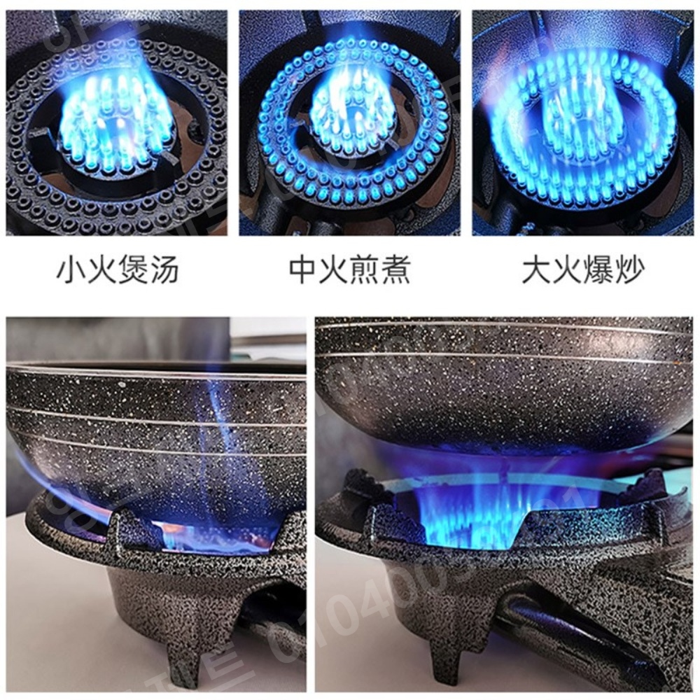 1구 버너 쌍관 간택기 식당 LPG 화구통 석유 중화요리 - 상세 이미지 3