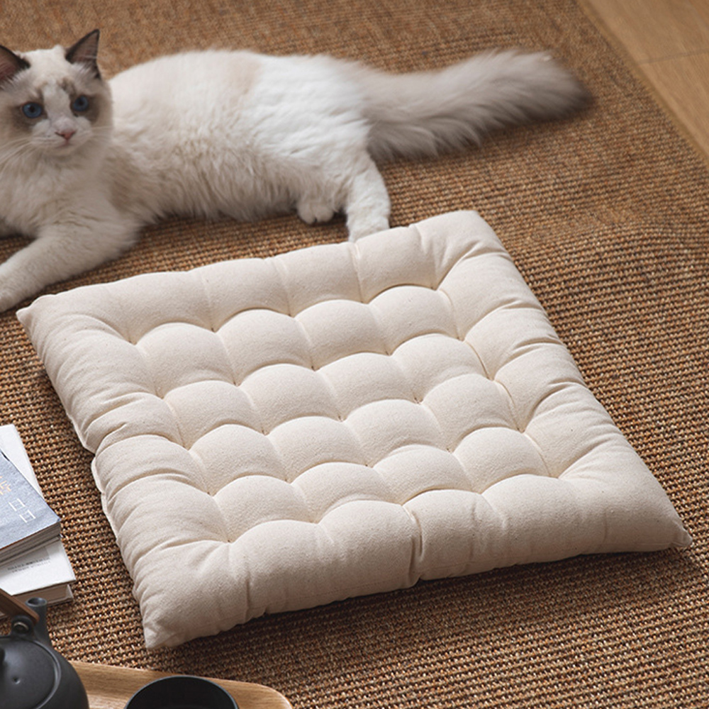 엠보 의자방석 식탁 원형 사각 벤치의자 두꺼운 사무실 수험생 학생 푹신한